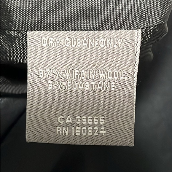 M Siamo Mock Neck Sleeveless Black Wool Lined Sheath Dress - Picture 12 of 12